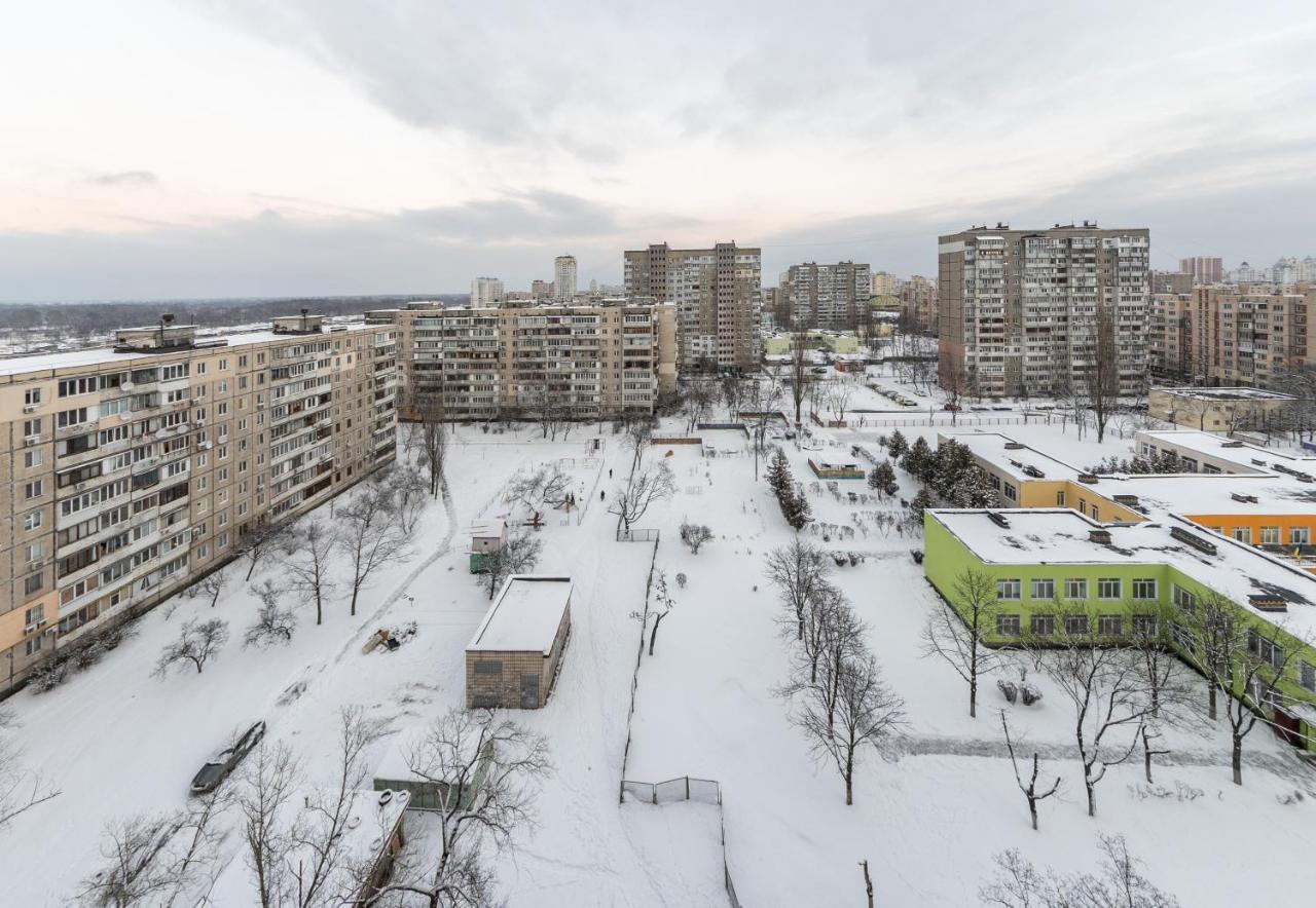 Уютная Квартира Для Семьи На Оболони Apartment เคียฟ ภายนอก รูปภาพ